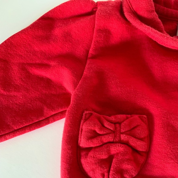 Baby GAP Set of Red Striped Sweat Pants and Jacket - Picture 2 of 8